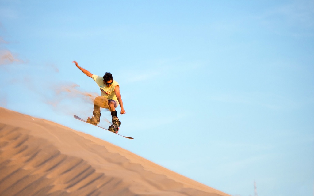 Sandboarding